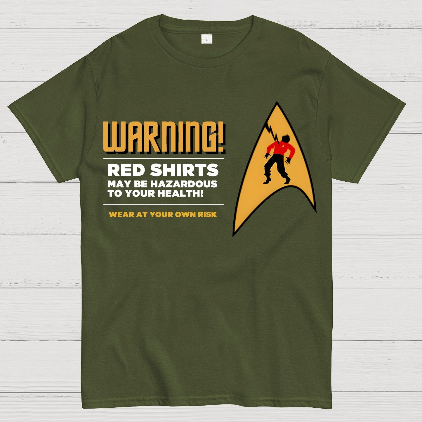Red Shirts Geek T-Shirt