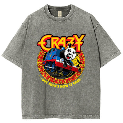 Crazy Tom Vintage Distressed T-shirt