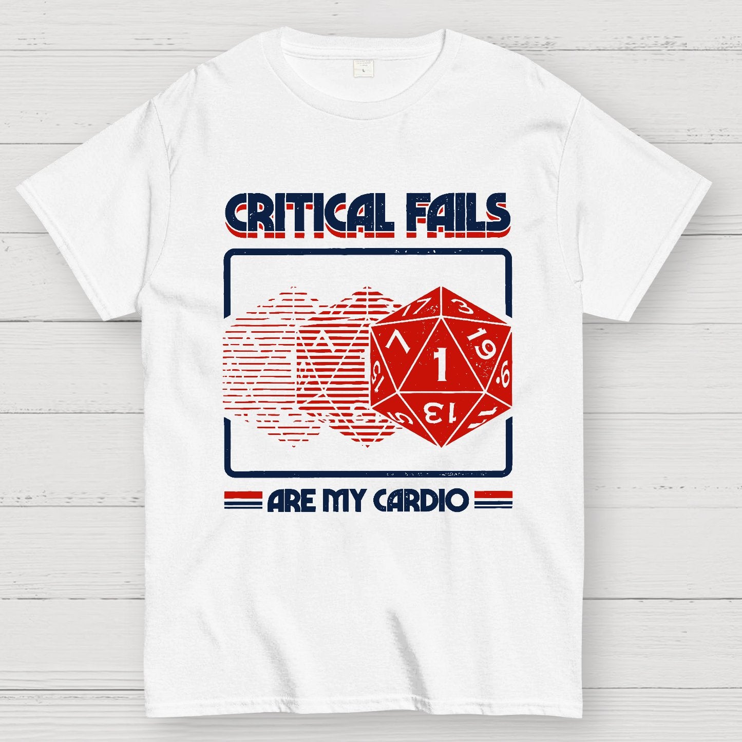 Critical Fails Are My Cardio Geek T-Shirt
