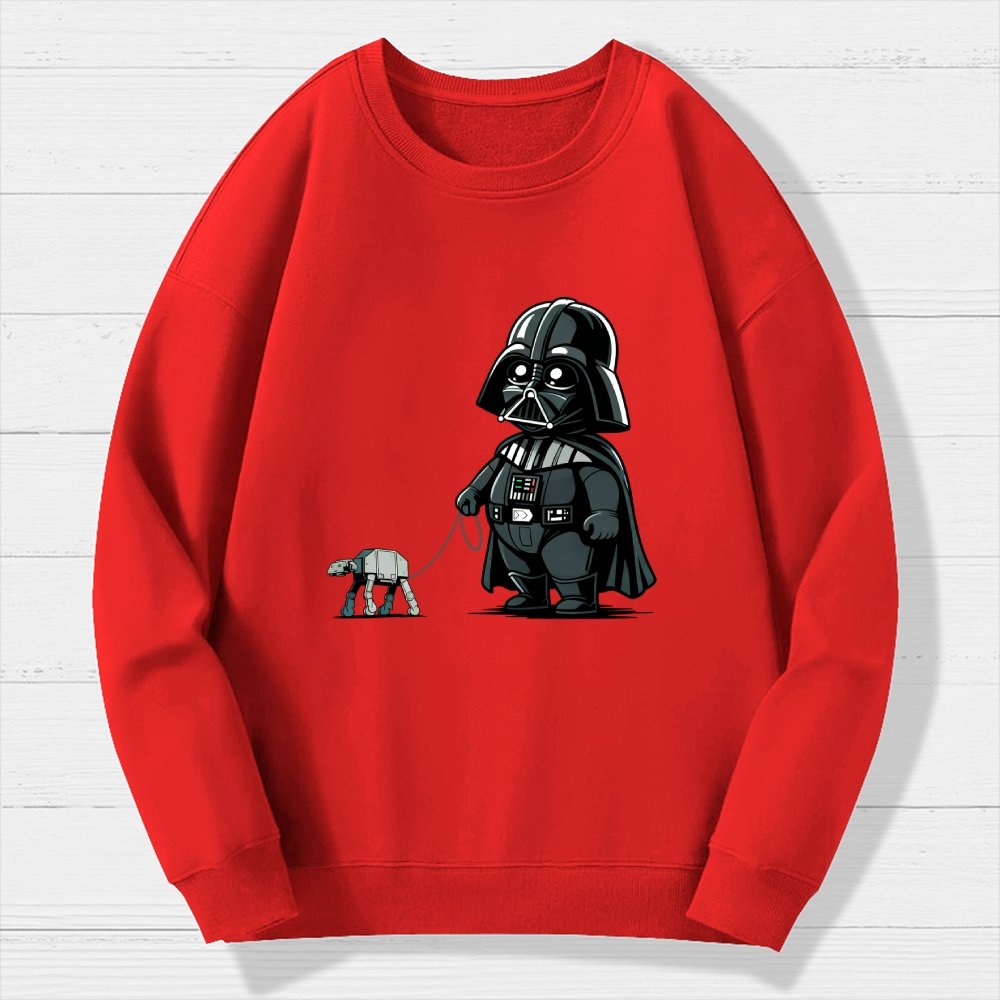 Walking The Mechanical Robot Dog Geek Cotton Sweatshirt