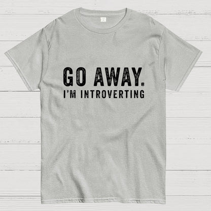 Go Away I'm Introverting Geek T-Shirt