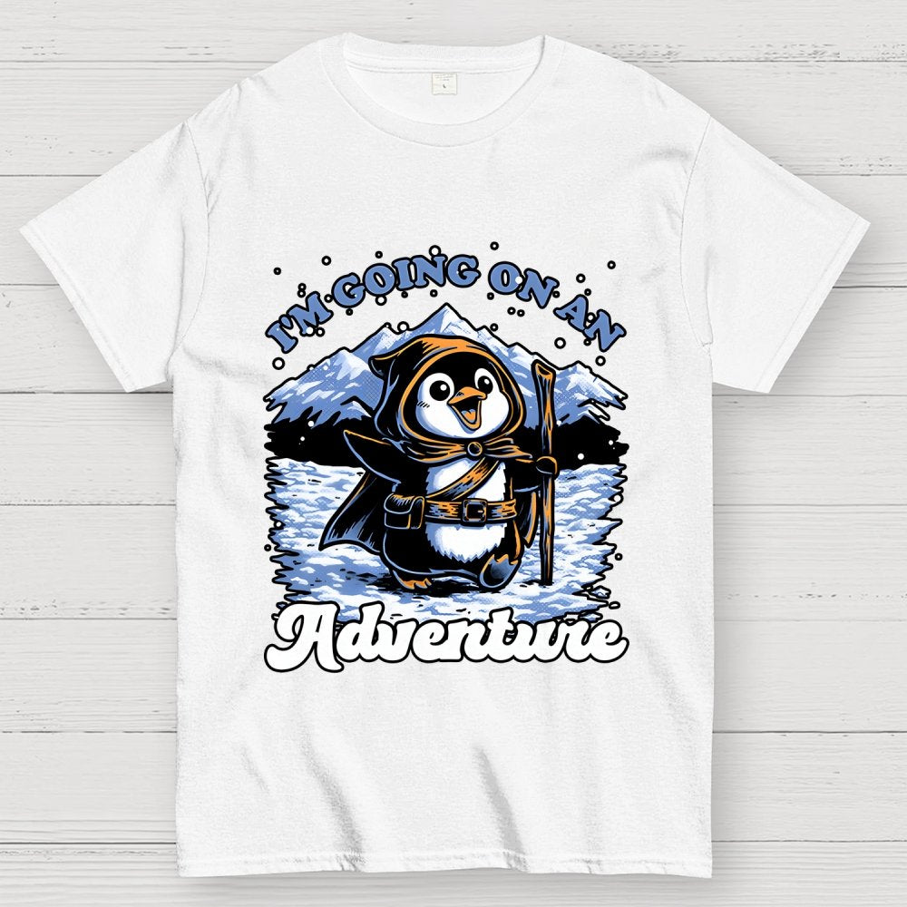 Penguin Adventure Meme Geek T-Shirt