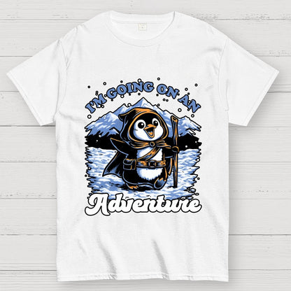 Penguin Adventure Meme Geek T-Shirt