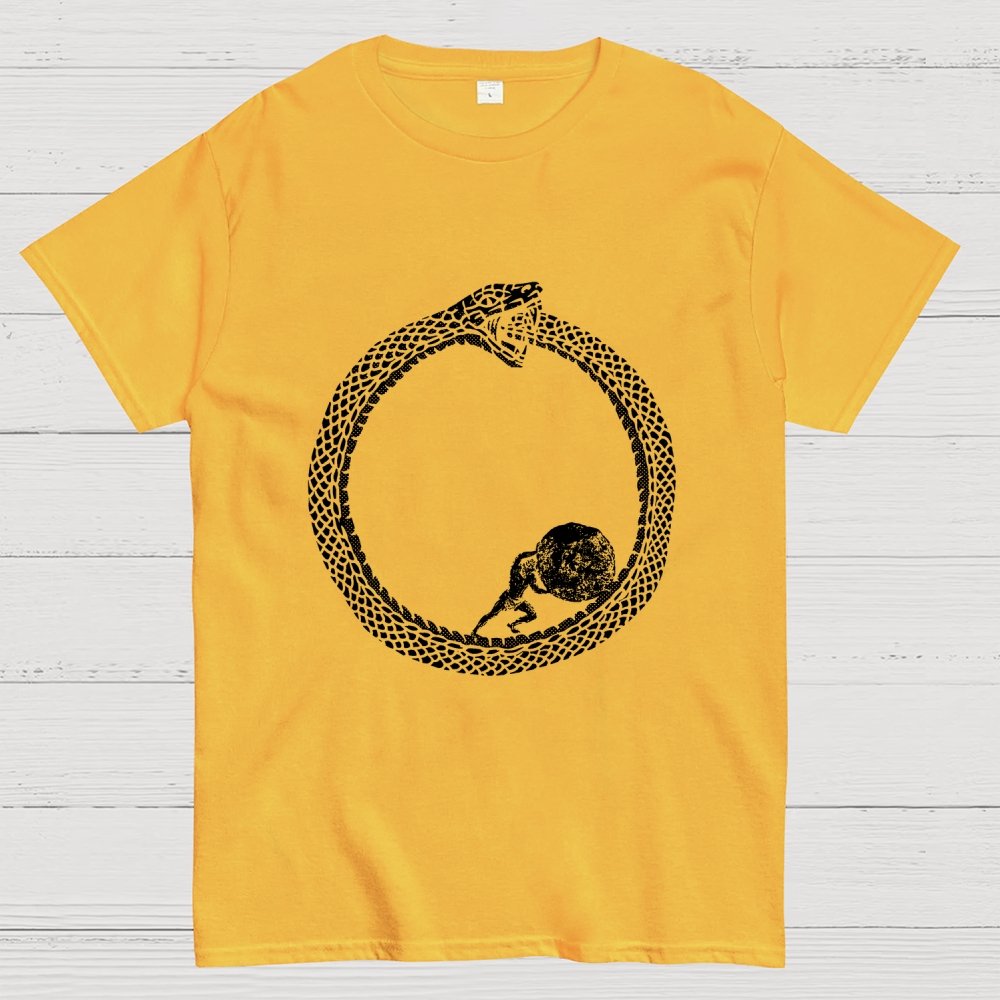 Sisyphus In Ouroboros Geek T-Shirt