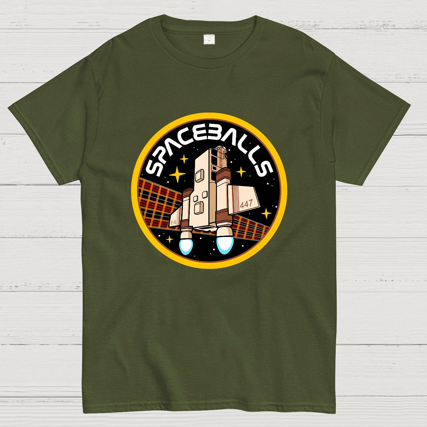 Spaceballs Vintage Starship 5 Geek T-Shirt