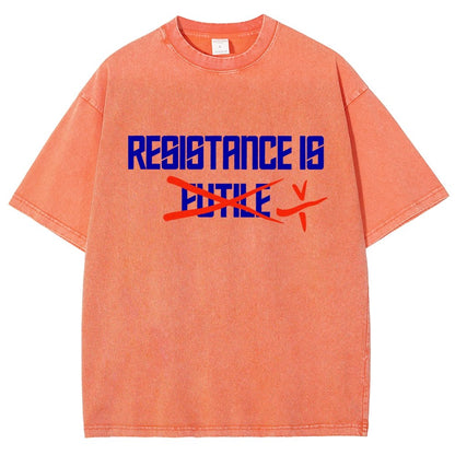 Resistance is futile Vintage Distressed T-shirt