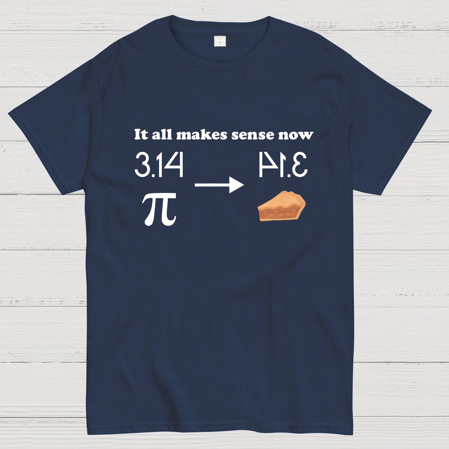 It all makes sense now pi Geek T-Shirt
