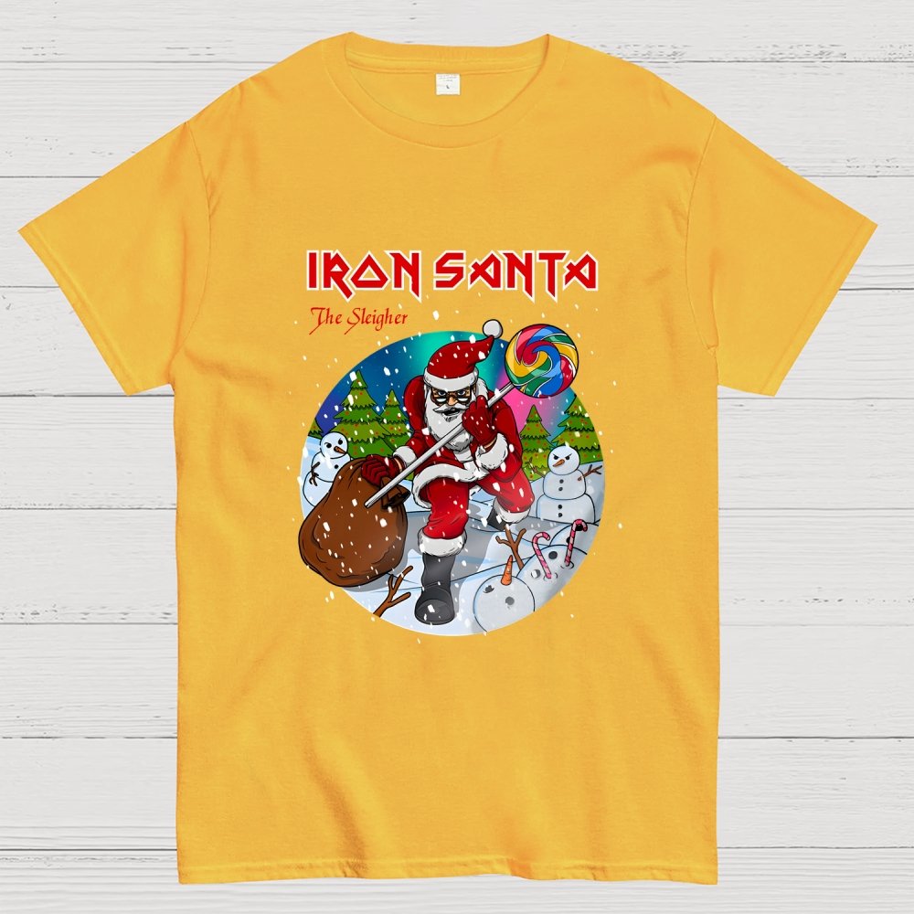 Iron Santa Geek T-Shirt