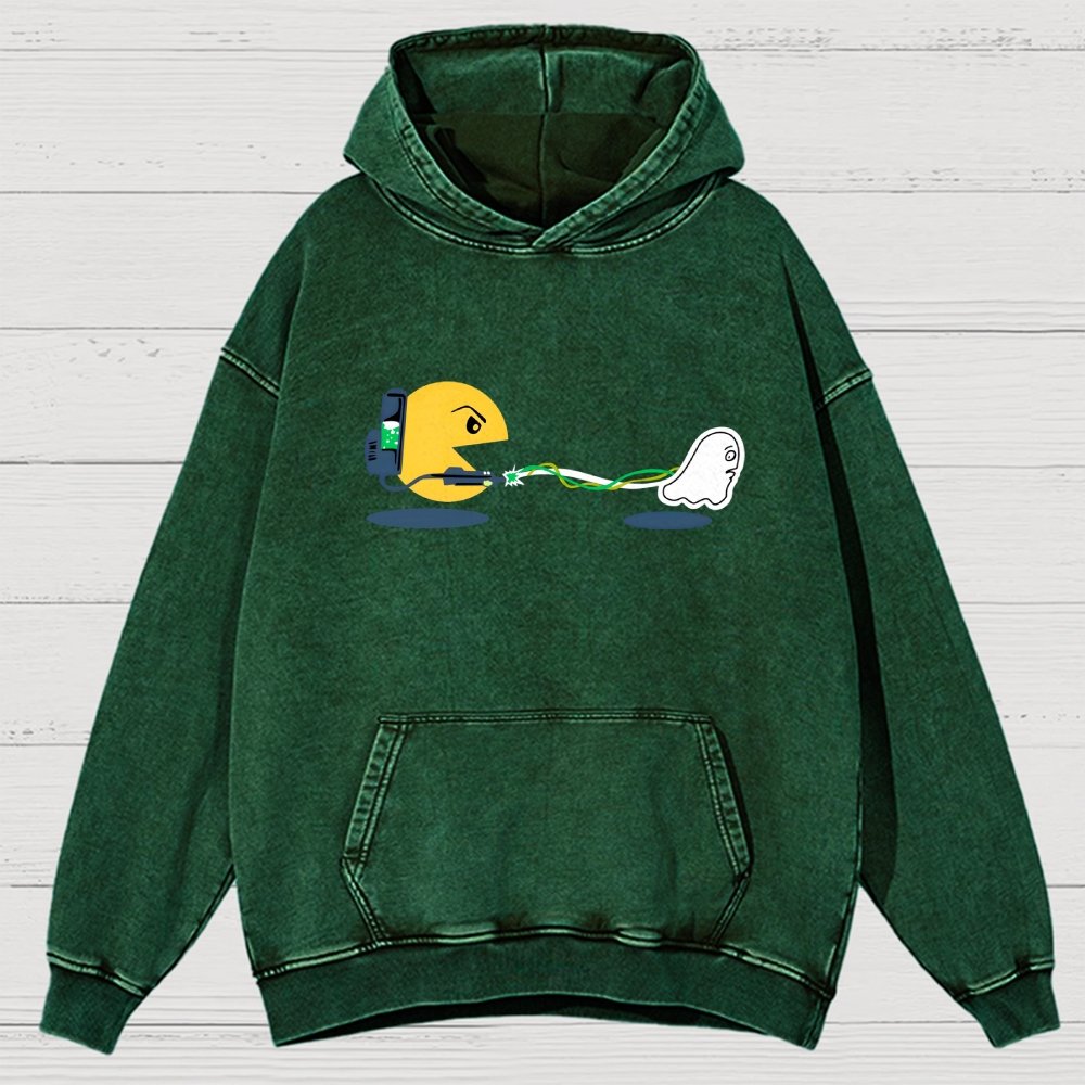 Ghost Catcher Vintage Distressed Hoodie