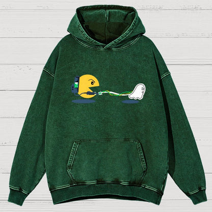 Ghost Catcher Vintage Distressed Hoodie