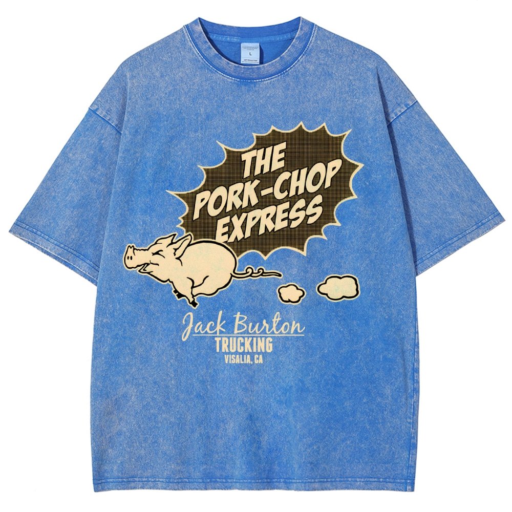 The Pork-Chop Express Vintage Distressed T-shirt