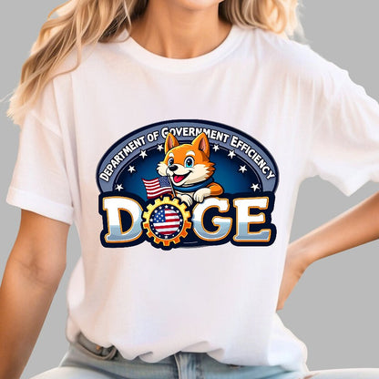 D.O.G.E-Department of Government Efficiency Geek T-Shirt