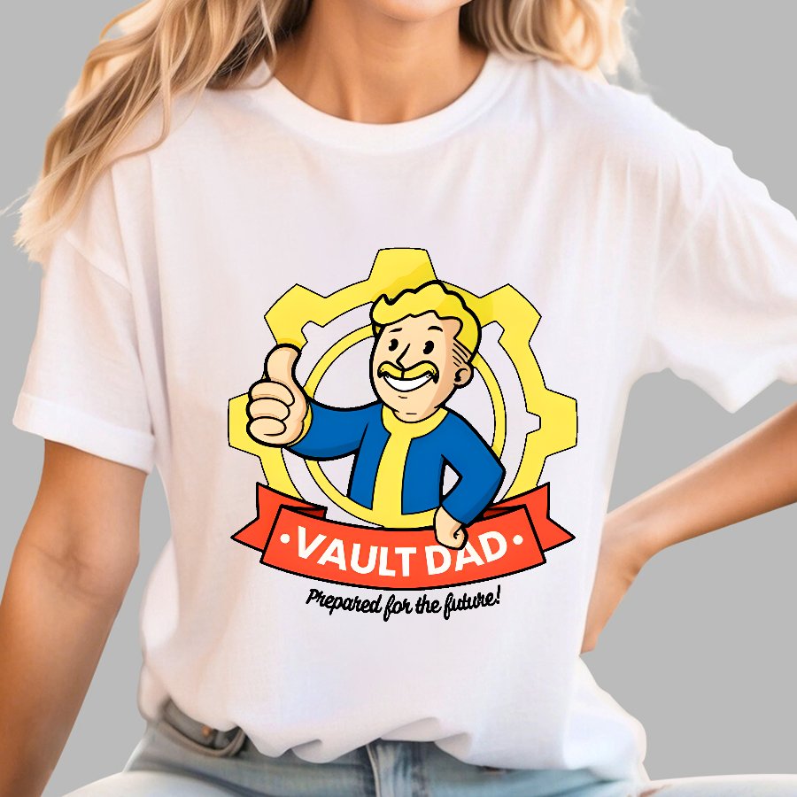 Vault Dad Geek T-Shirt