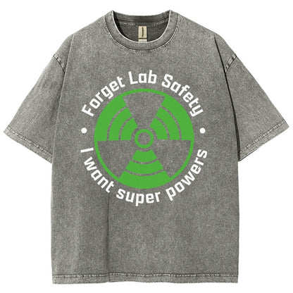 Forget Lab Safety Vintage Distressed T-shirt