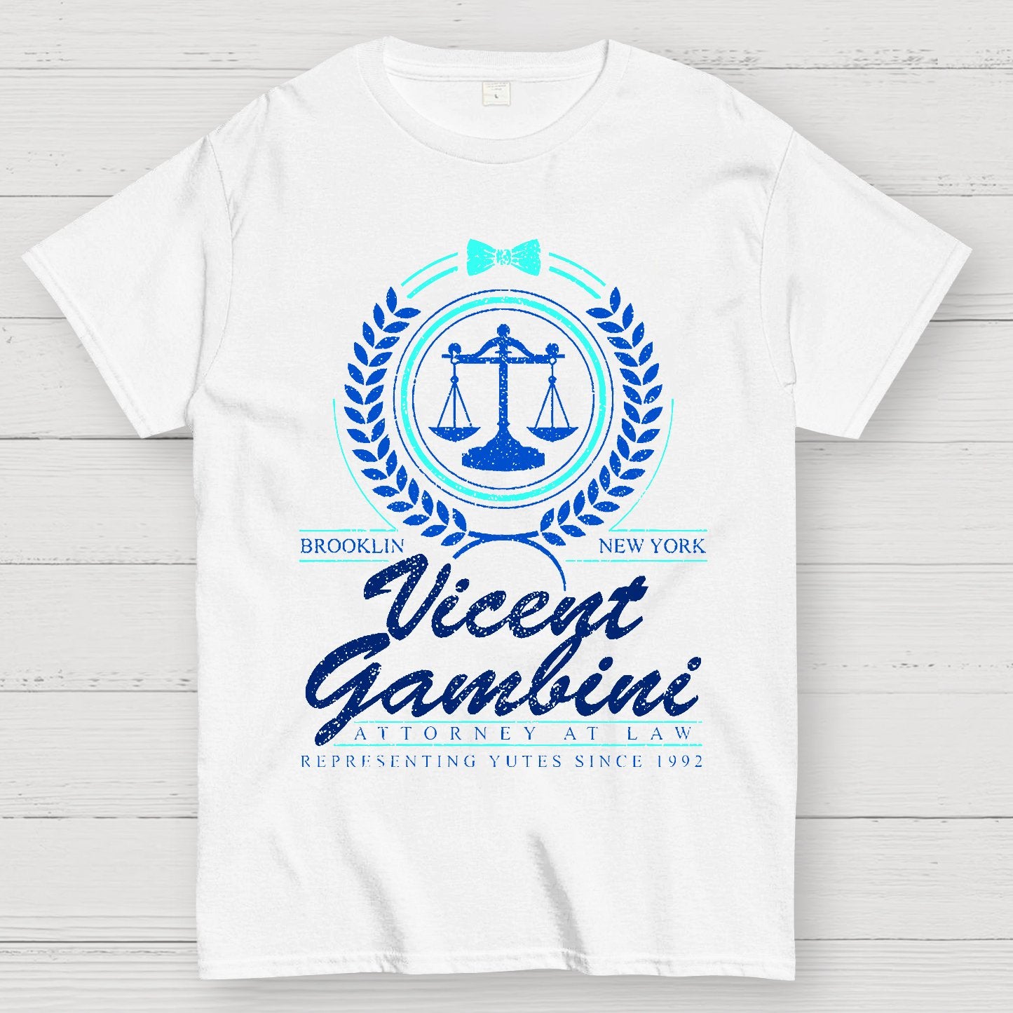 Brooklyn Lawyer Courtroom Genius Geek T-Shirt