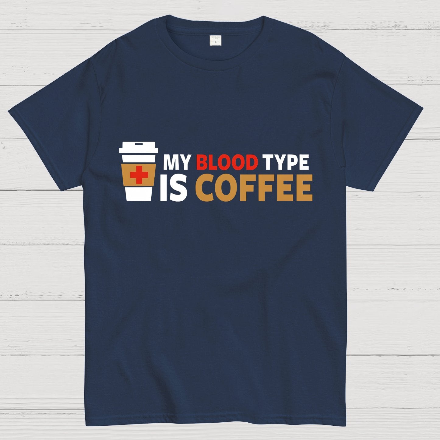 MY BLOOD TYPE Geeky T-Shirt