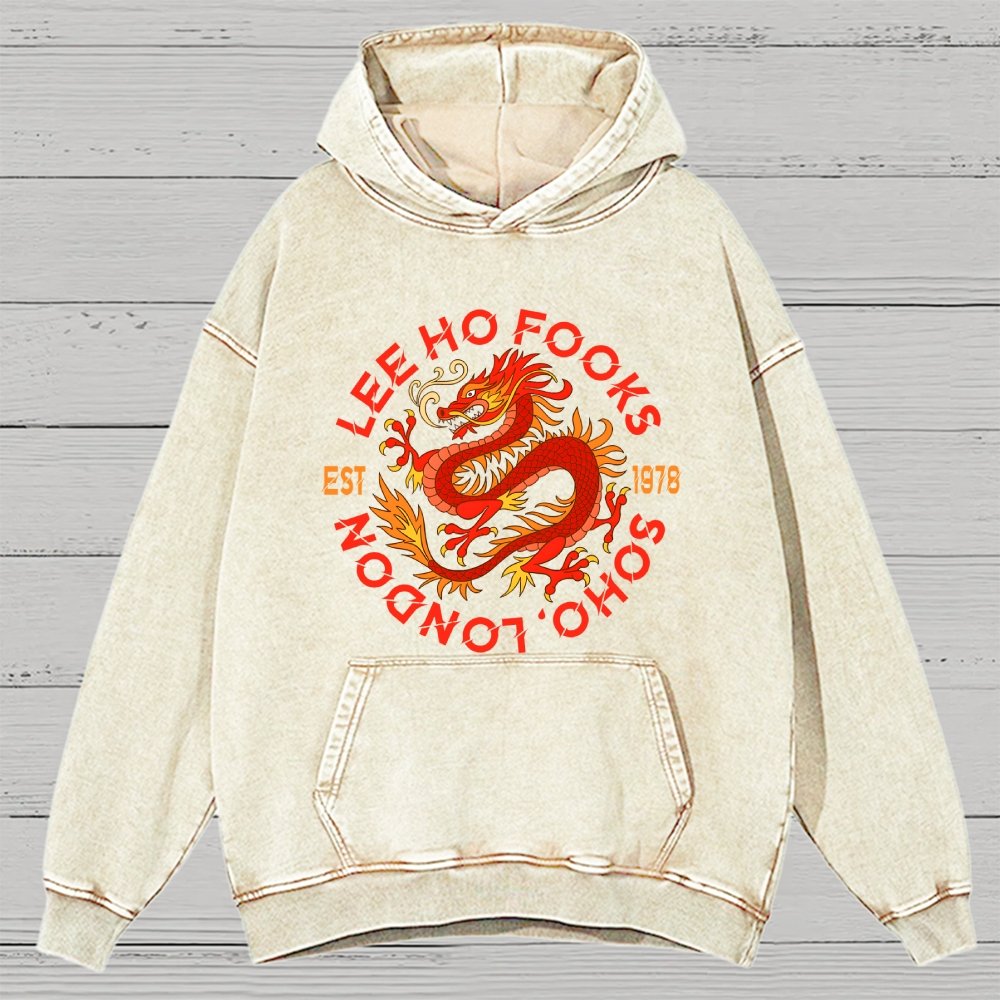 Mystery Town's (Werewolves of London)  Vintage Distressed Hoodie