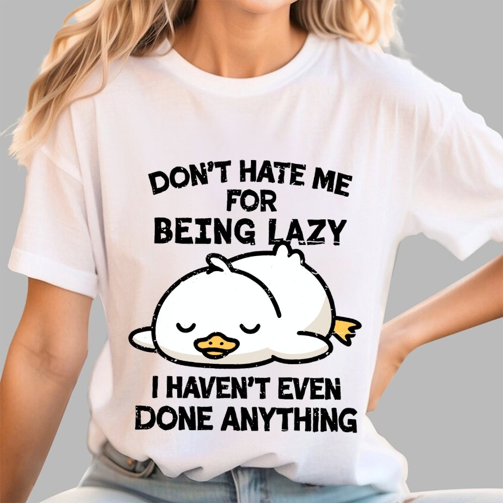 Duck Done Nothing Geek T-Shirt