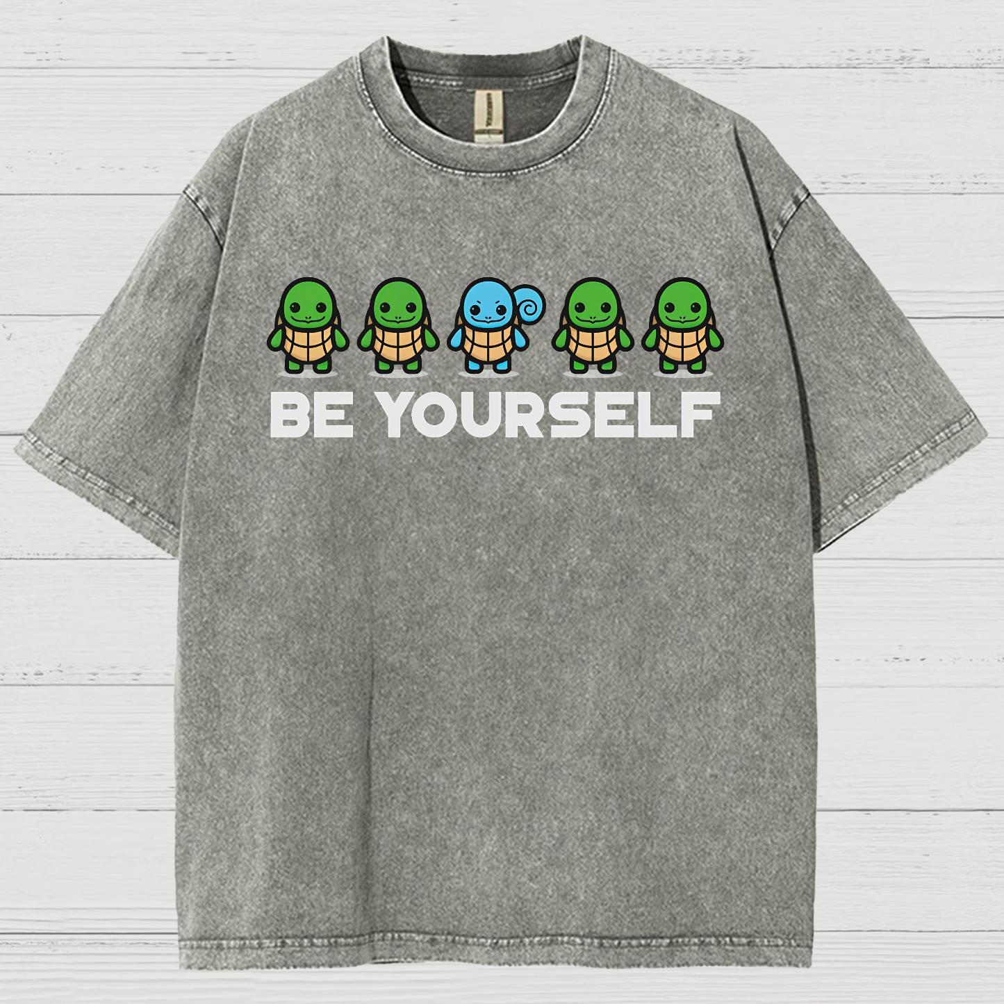 Always Be You Vintage Distressed T-shirt