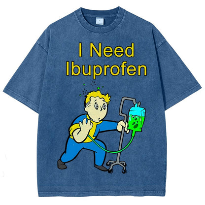 I Need One More Ibuprofen Vintage Distressed T-shirt