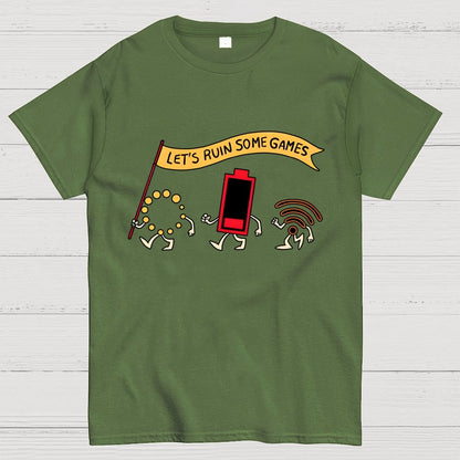 Let's Ruin Some Games Geek T-Shirt