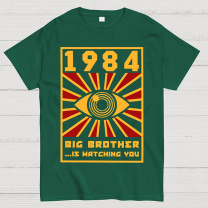 1984 Big Brother Is Watching You Geek T-Shirt