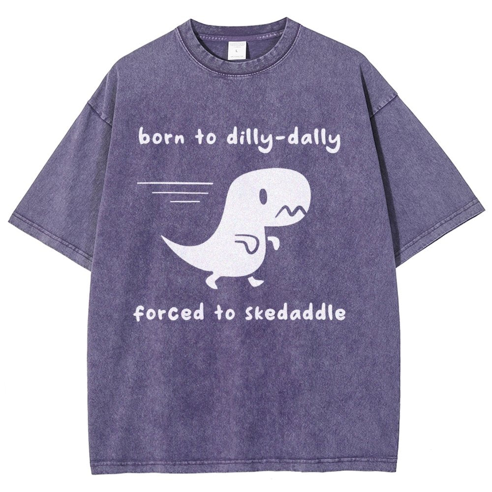 Forced To Skedaddle Vintage Distressed T-shirt