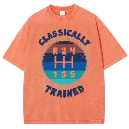 Classically Trained  Vintage Distressed T-shirt