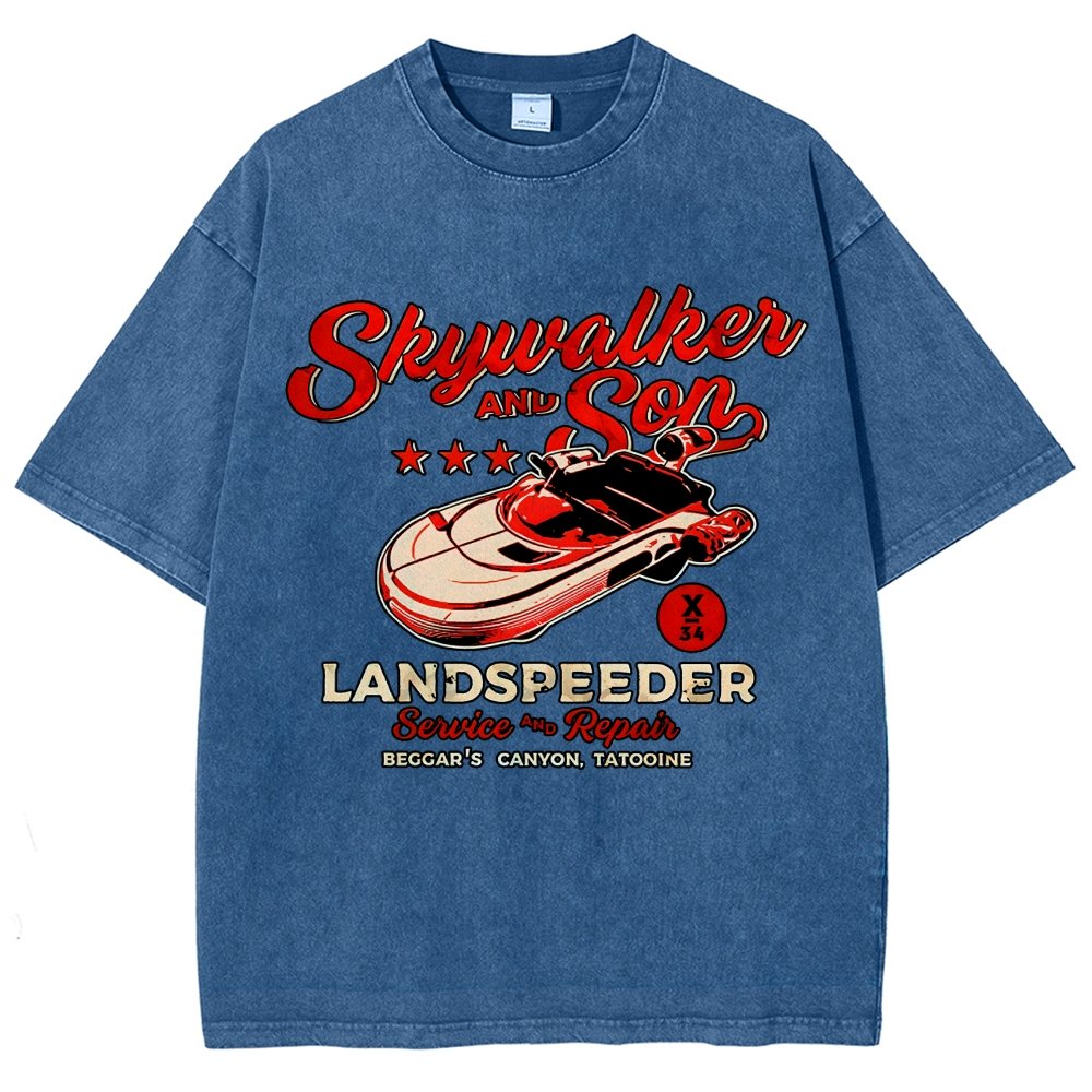 Speeder Shop Vintage Distressed T-shirt