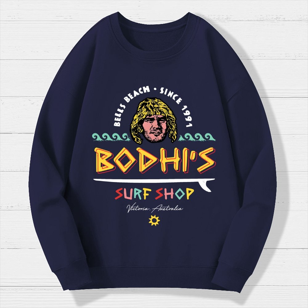 Bodhi's Surf Shop Geek Cotton Sweatshirt