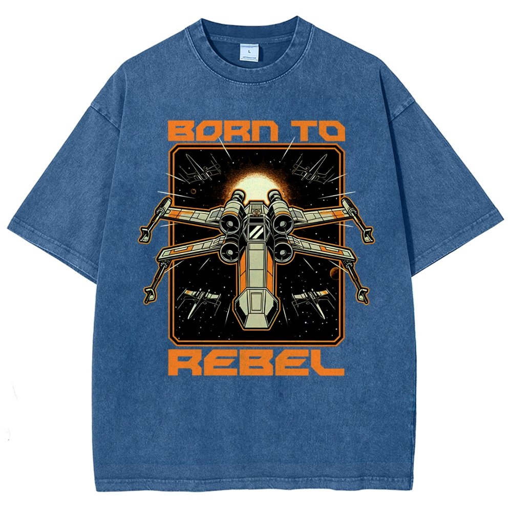 Space War Outlaw Vintage Distressed T-shirt