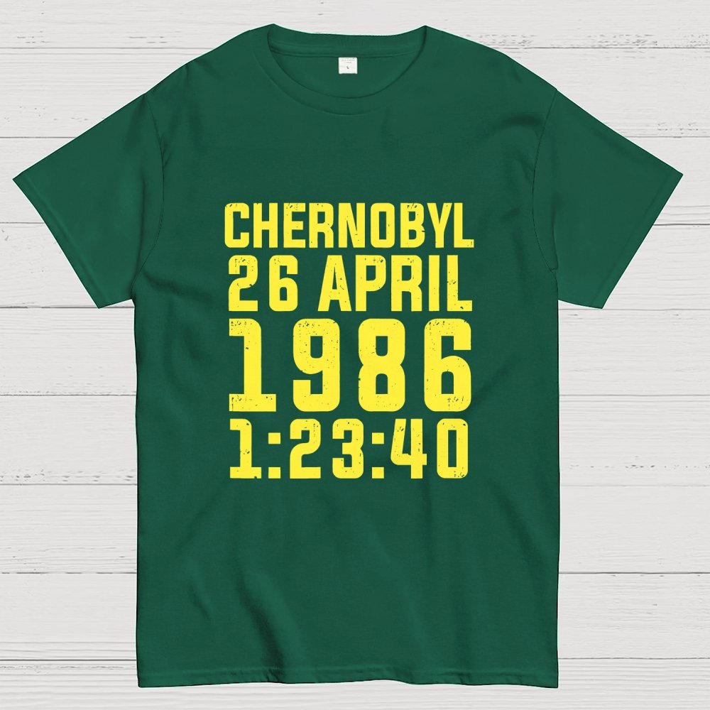 Chernobyl Nuclear Disaster Date And Time Geek T-Shirt