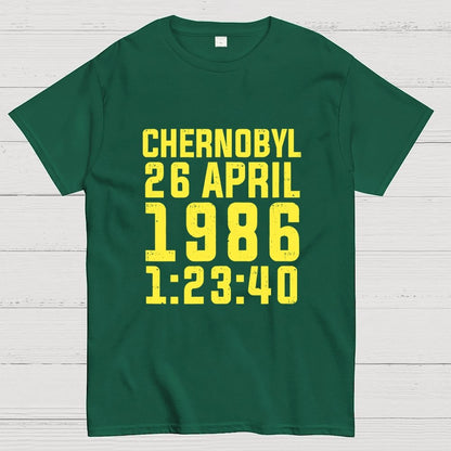 Chernobyl Nuclear Disaster Date And Time Geek T-Shirt