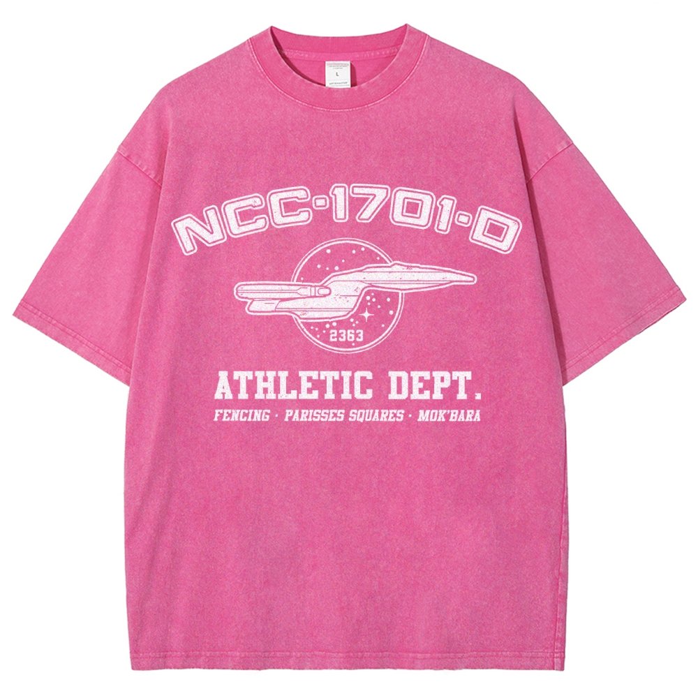Space Athletic A New Generations Vintage Distressed T-shirt