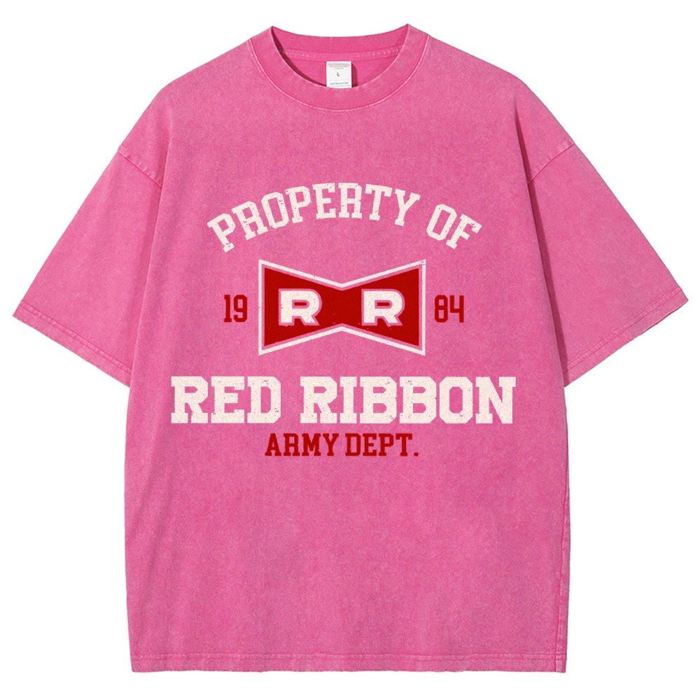 Property of red ribbon Vintage Distressed T-shirt