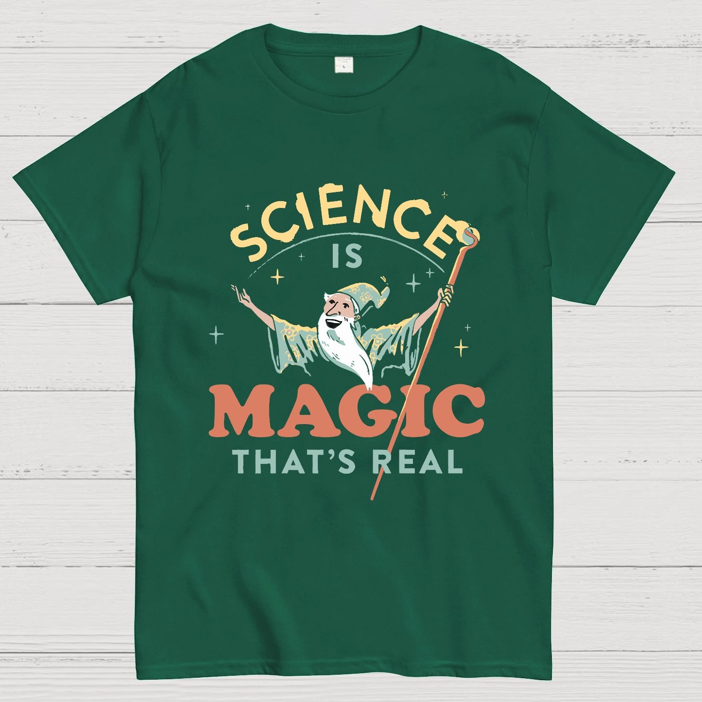 Science Is Magic That‘s Real Geek T-Shirt