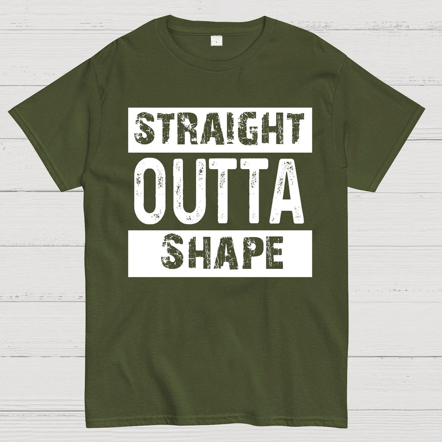 Straight Outta Shape Geek T-Shirt