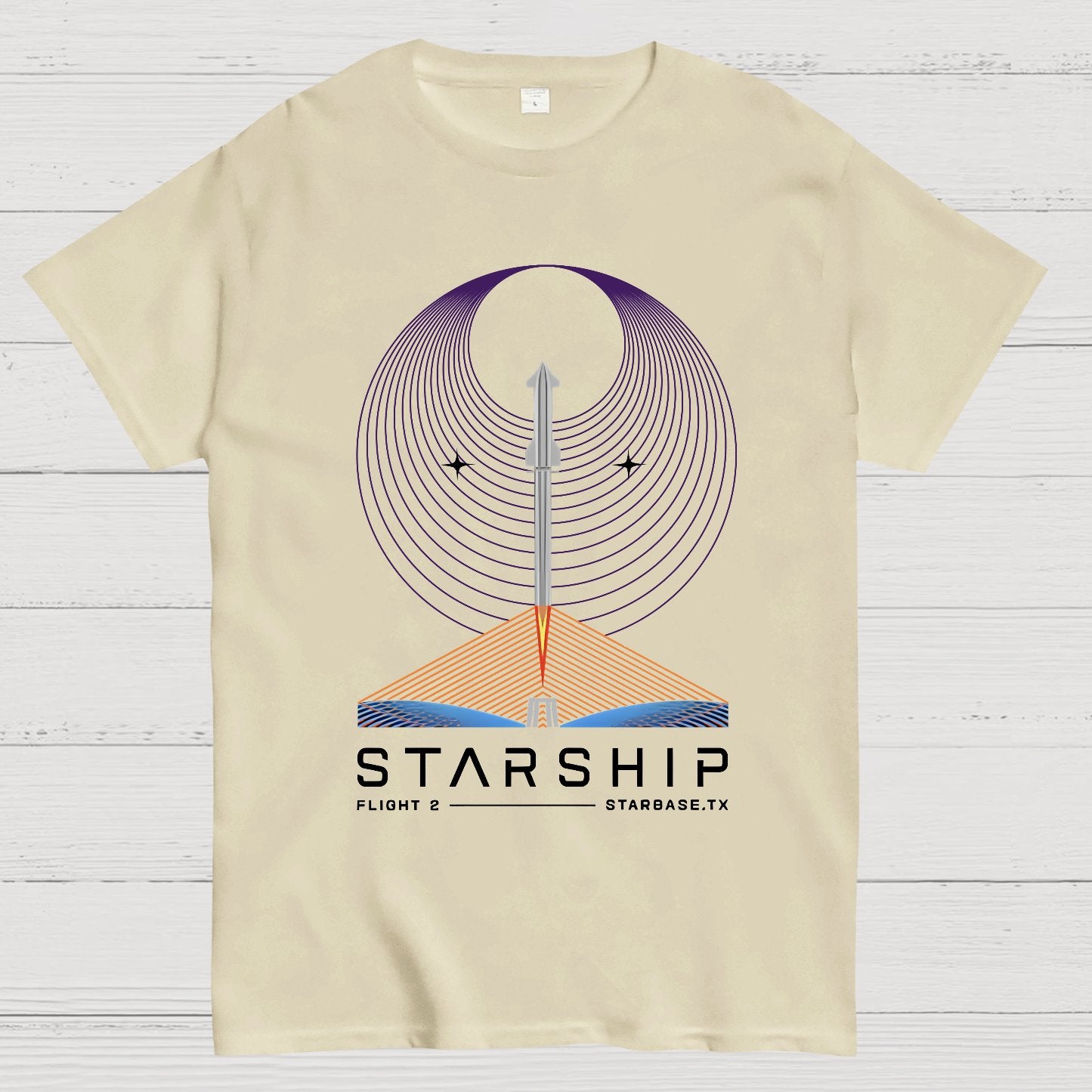 Starship Flight 2 Nerdy T-Shirt