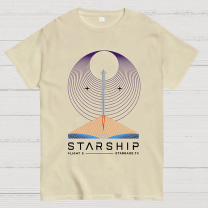 Starship Flight 2 Nerdy T-Shirt