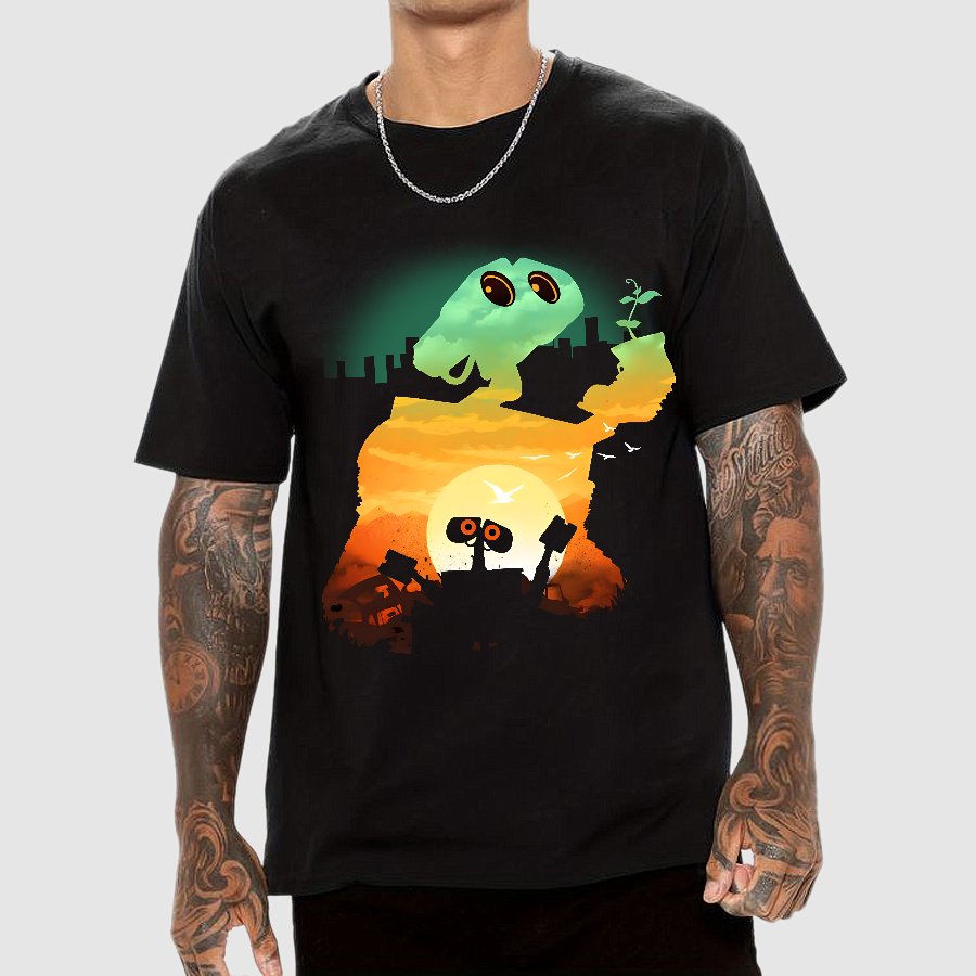Wasteland Sunset Geek T-Shirt