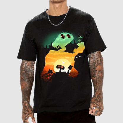 Wasteland Sunset Geek T-Shirt