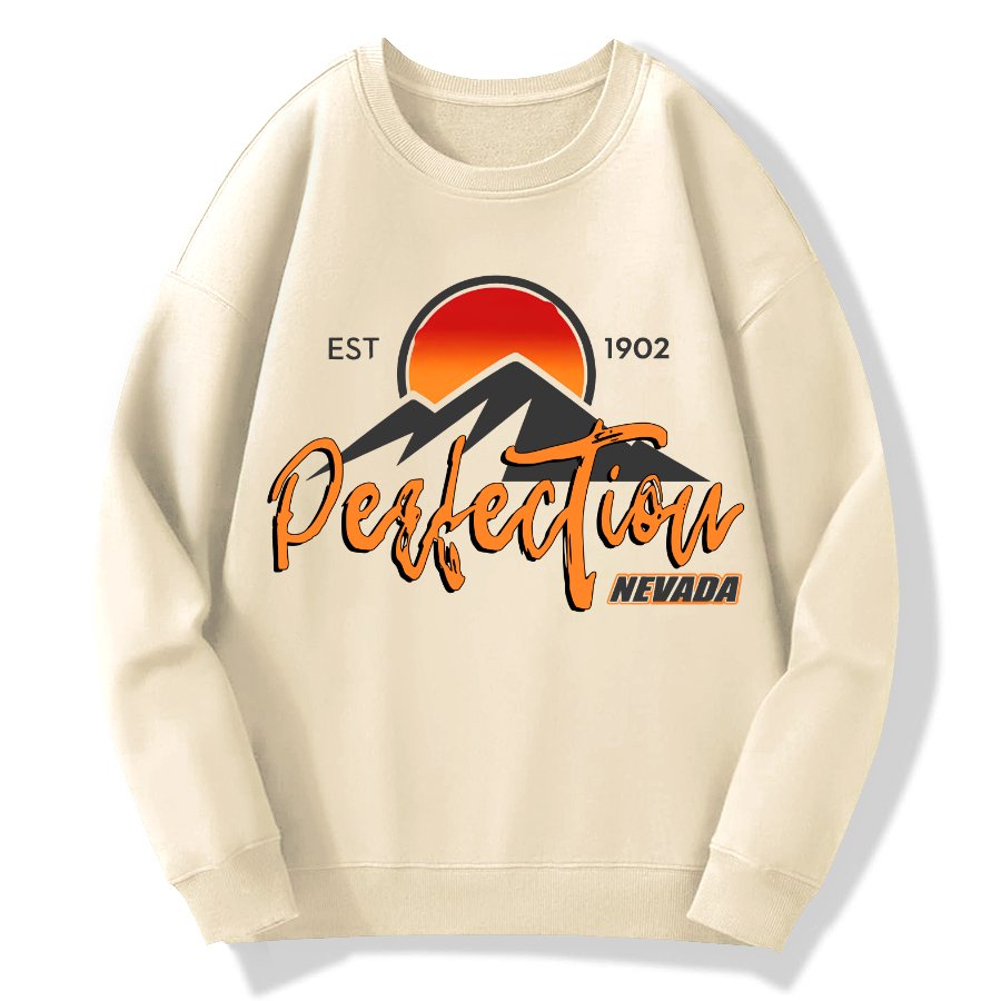 Perfection Silver Valley Geek Cotton Sweatshirt