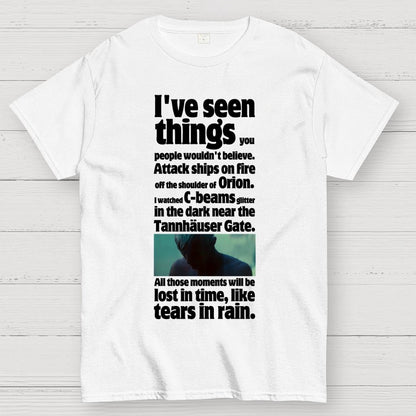 like tears in rain Geek T-Shirt