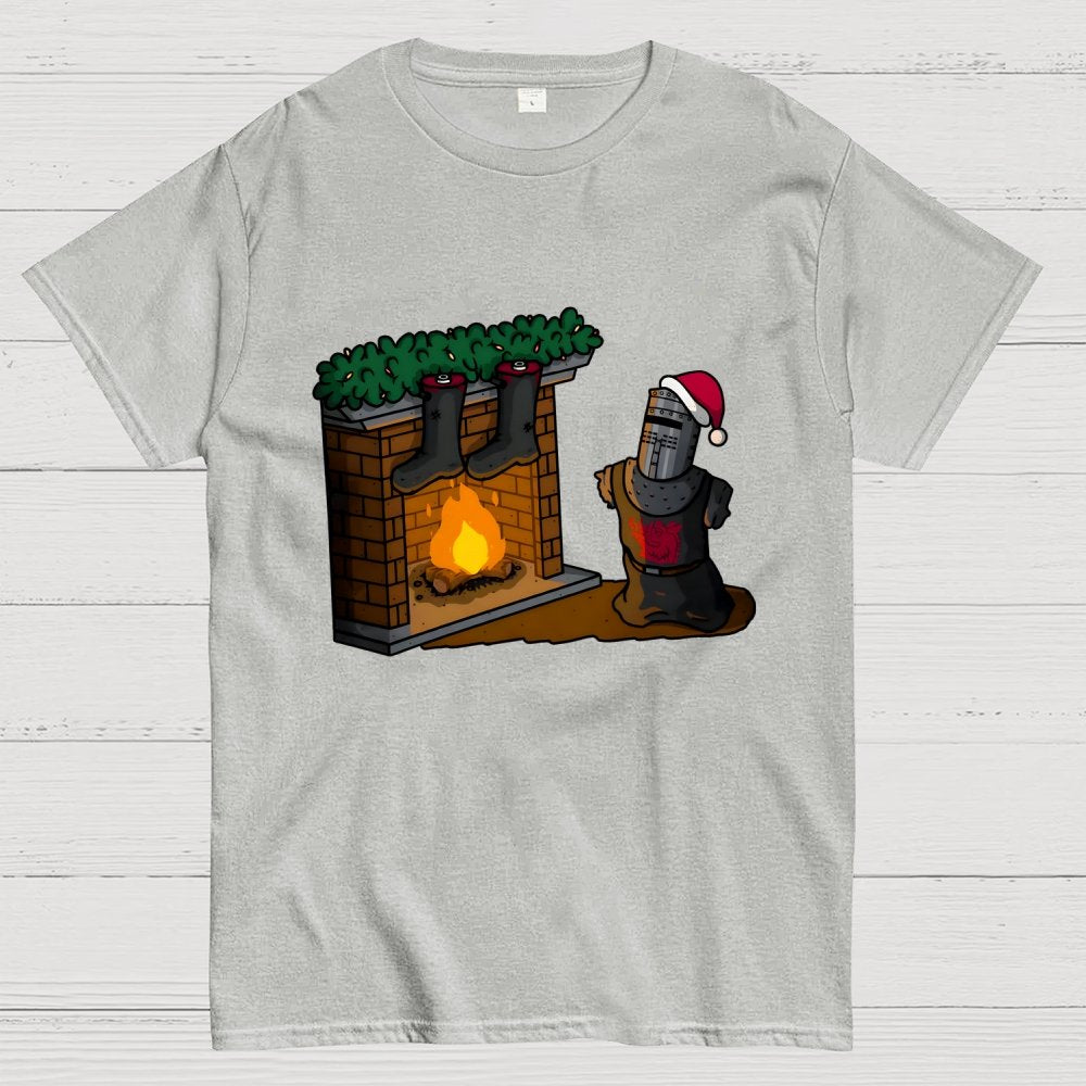 Black Knight Christmas Geek T-Shirt