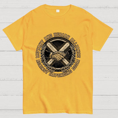 Mutant and Human Alliance Geek T-Shirt