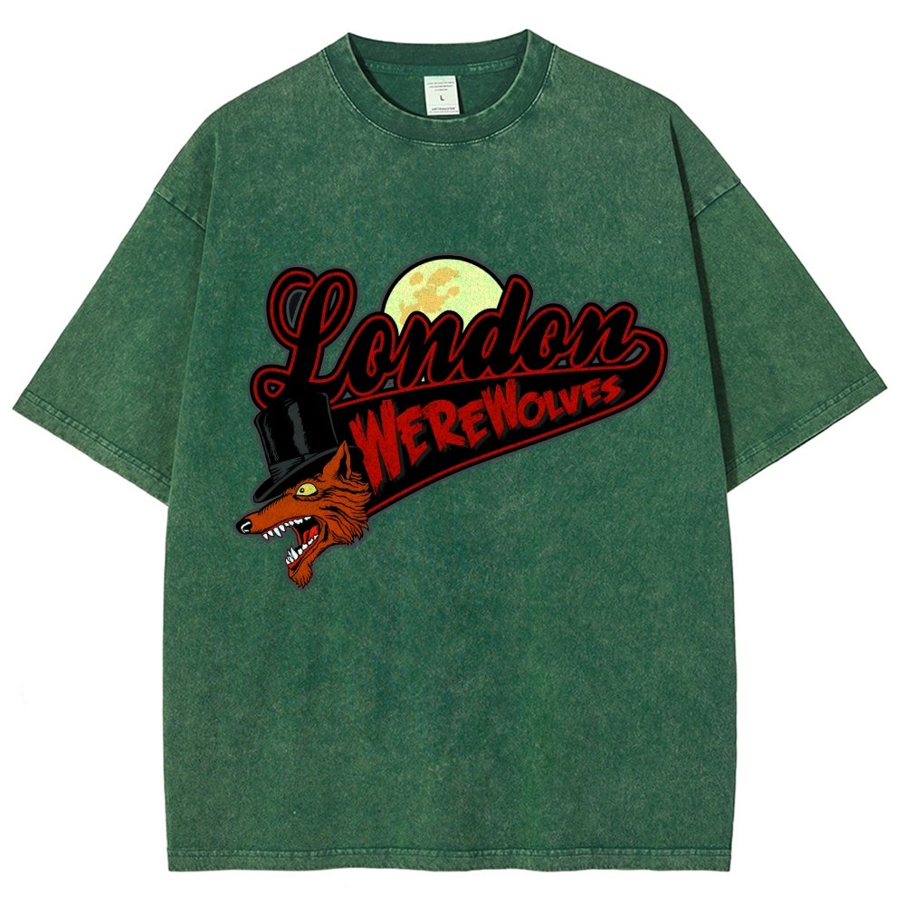 London Wolves Essential Vintage Distressed T-shirt