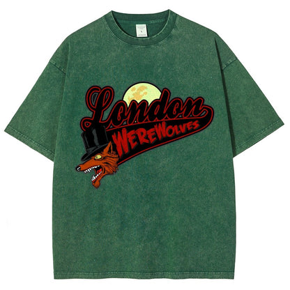 London Wolves Essential Vintage Distressed T-shirt
