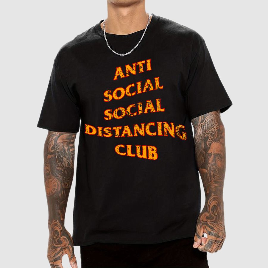 Social Distancing Club Geek T-Shirt