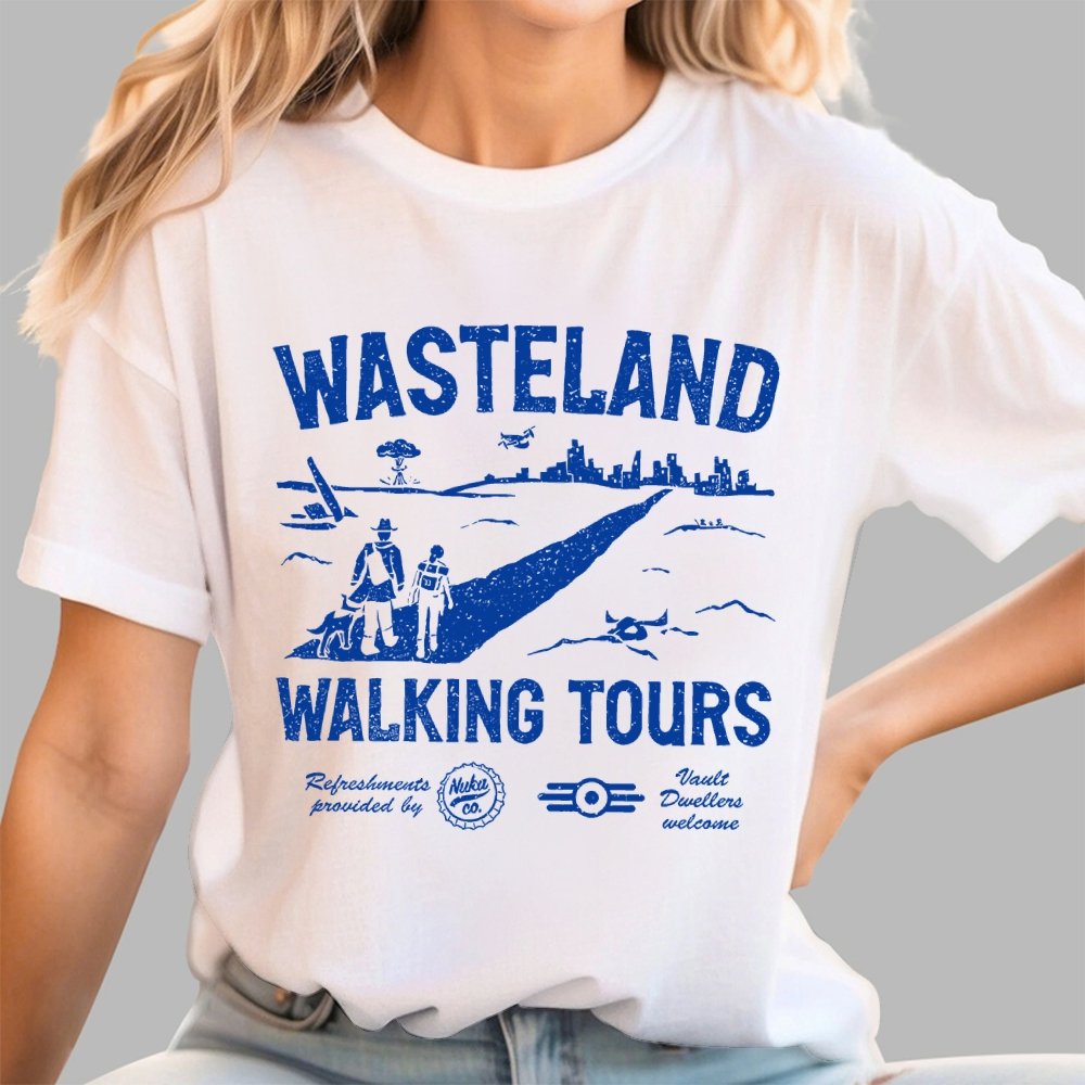 Wasteland Walking Tours Geek T-Shirt