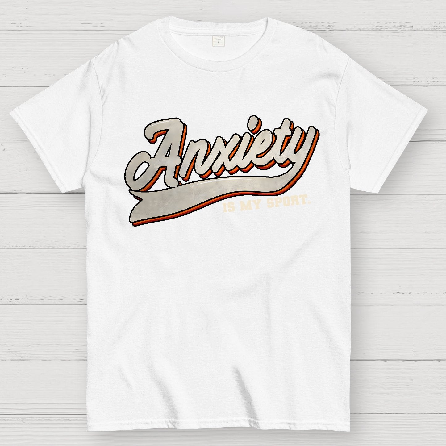 Anxiety Is My Sport Geek T-Shirt